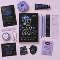 Let the Game Begin by Kira Shell Featured Book Date Box | Dark College Romance with Reader Accessories