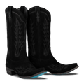 Lexington Boot - Soft Black Suede **Final Sale** Ladies Boot Soft Black Suede Western Fashion by Lane