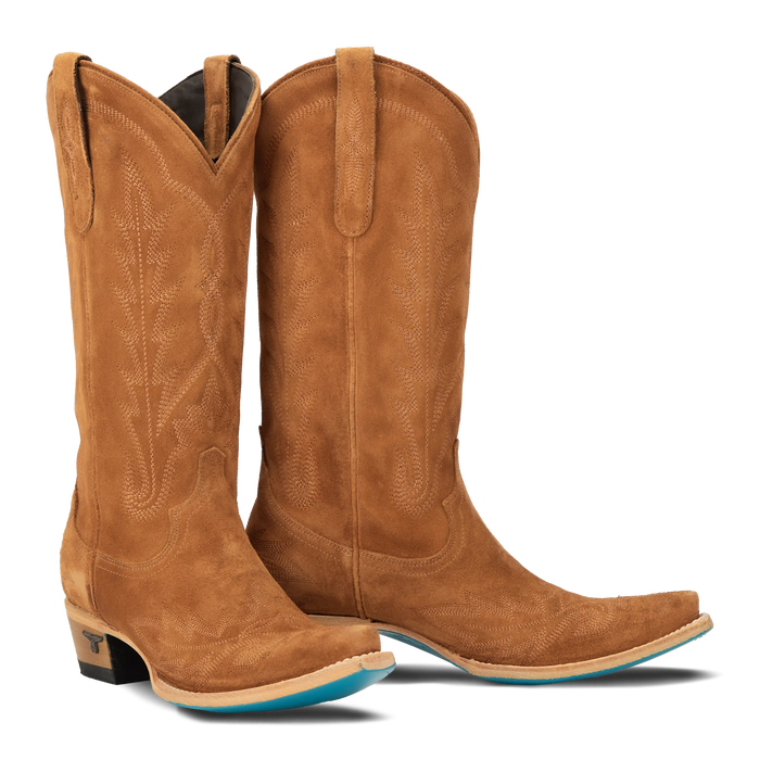 Lexington Boot - Toffee Suede **Final Sale** Ladies Boot Western Fashion by Lane