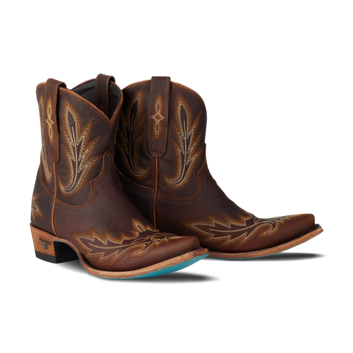 Lexington Bootie - Cognac **Final Sale** Ladies Bootie Cognac Western Fashion by Lane