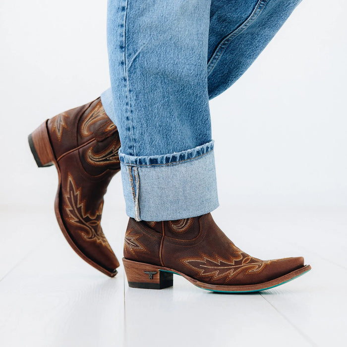 Lexington Bootie - Cognac **Final Sale** Ladies Bootie Western Fashion by Lane