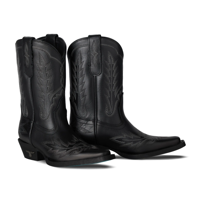 Lil' Lane Girls Lexington Boot - Jet Black Kids Boots Jet Black Western Fashion by Lane