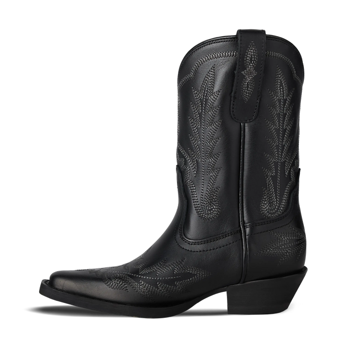 Lil' Lane Girls Lexington Boot - Jet Black Kids Boots Western Fashion by Lane