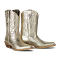 Lil' Lane Girls Smokeshow Boot - Champagne Metallic Kids Boots Champagne Metallic Western Fashion by Lane