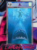 MARK SPEARS MONSTERS #11 SHARK ATTACK JAWS HOMAGE HOLOFOIL FLIP COVER CGC 9.8
