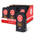 Fire Dept. Coffee bags with a red and white box on a white background