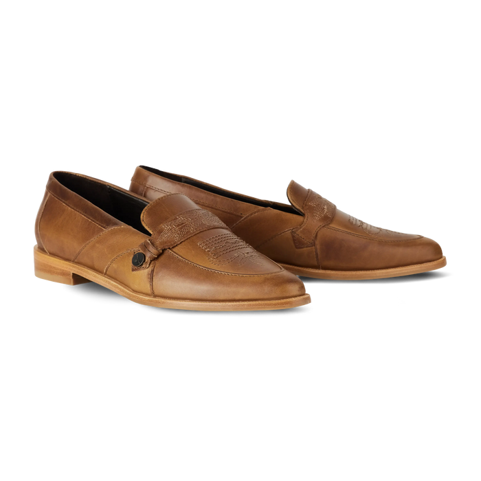 Martingale Loafer - Desert Clay Shoe Western Fashion by Lane
