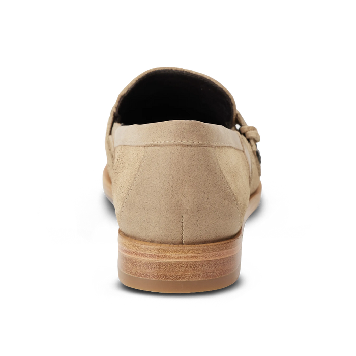 Martingale Loafer - Latte Suede Shoe Western Fashion by Lane