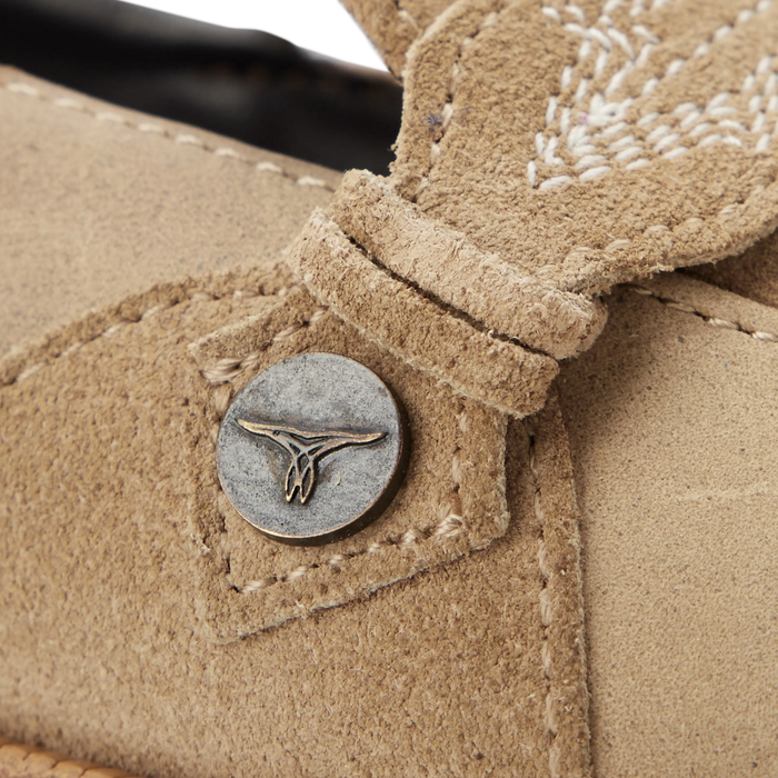 Martingale Loafer - Latte Suede Shoe Western Fashion by Lane