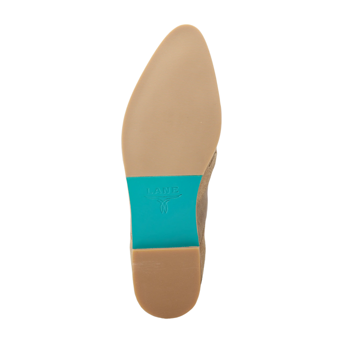 Martingale Loafer - Latte Suede Shoe Western Fashion by Lane