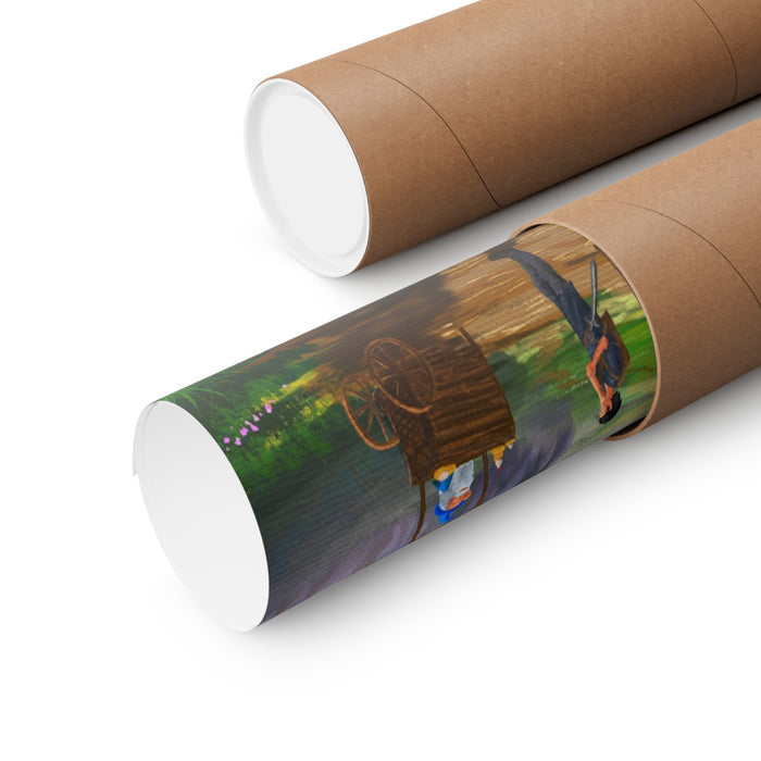 Meet the Waffle Wizard Art Print