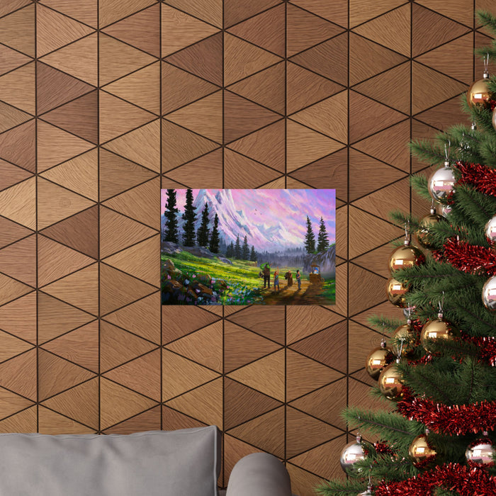 Meet the Waffle Wizard Art Print