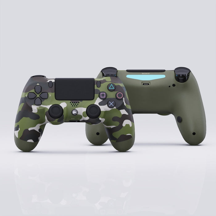 PS4 Basic Pick - Battle Beaver Customs - Sony Green Camo