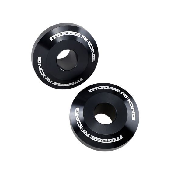 Moose Racing Fast Billet Aluminum Rear Wheel Spacers - Black