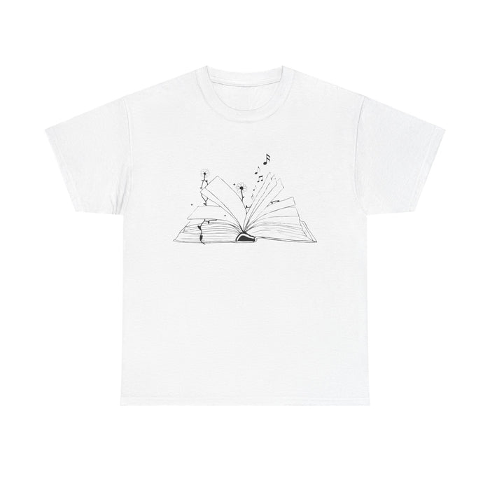OPEN BOOK Cotton Tee