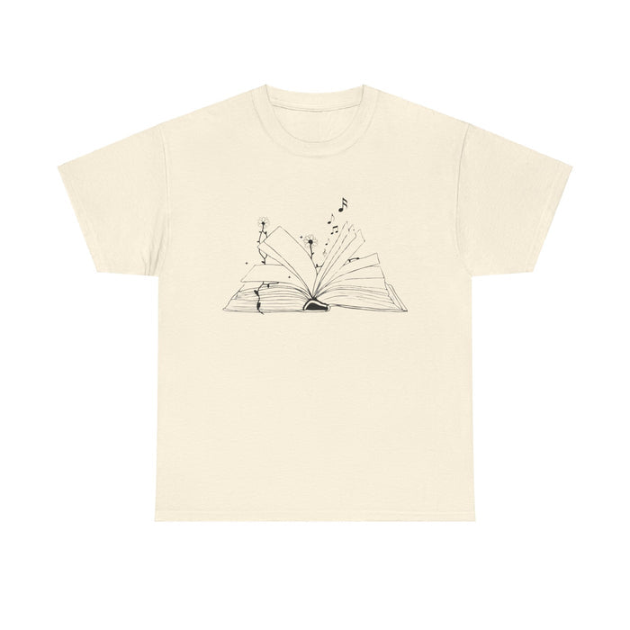 OPEN BOOK Cotton Tee