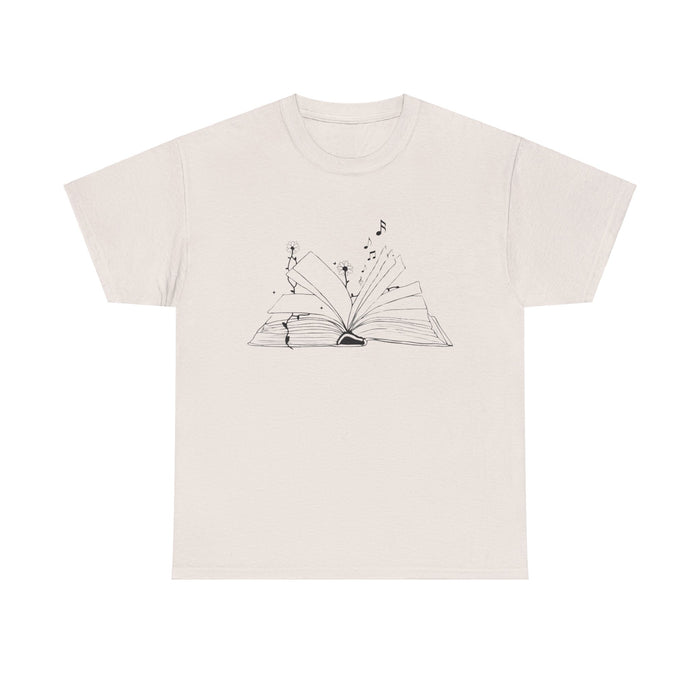 OPEN BOOK Cotton Tee
