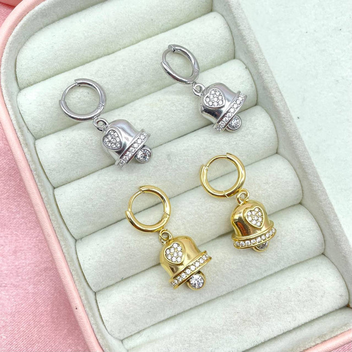 Orecchini campanella bril - Iride Shop - Accessori da Donna