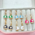 Orecchini campanella cuore colour - Iride Shop - Accessori da Donna
