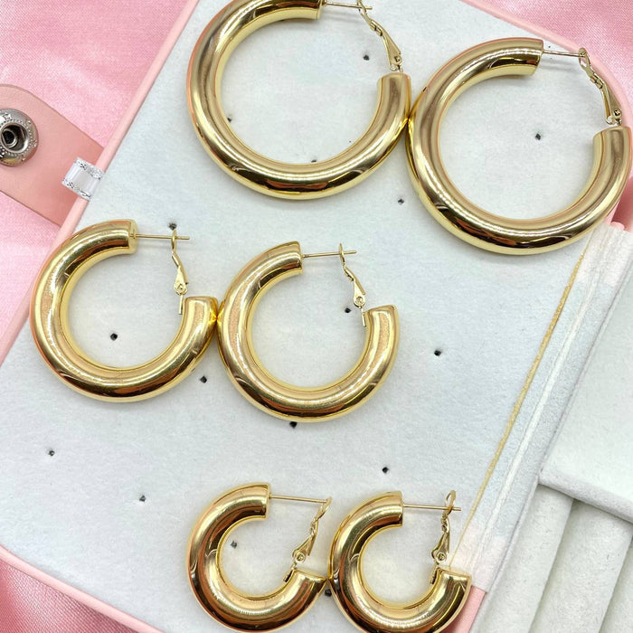 Orecchini cerchi simply - Iride Shop - Accessori da Donna