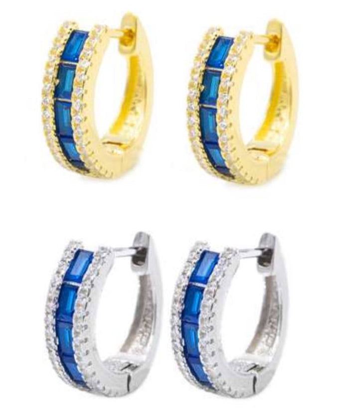 Orecchini circle colour in argento 925