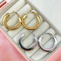 Orecchini circle cubic - Iride Shop - Accessori da Donna