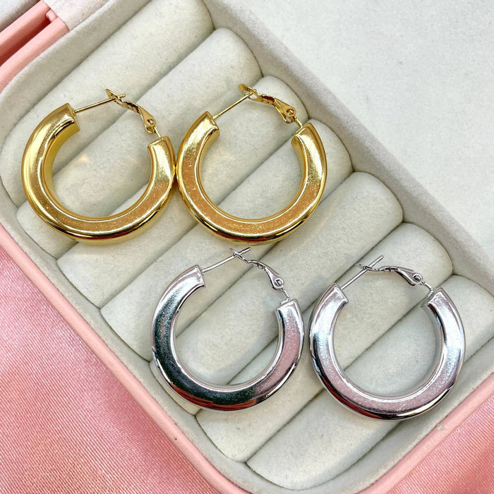 Orecchini circle cubic - Iride Shop - Accessori da Donna