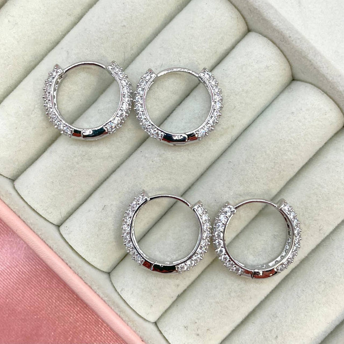 Orecchini circle simply bril - Iride Shop - Accessori da Donna