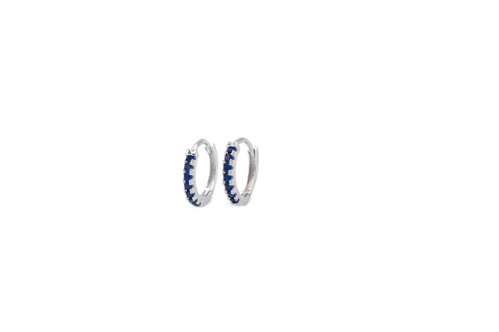 Orecchini circle simply colour in argento 925
