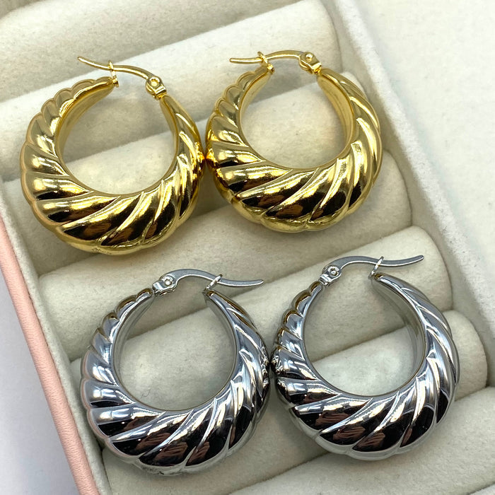 Orecchini conchiglia medium - iride bijoux e accessori
