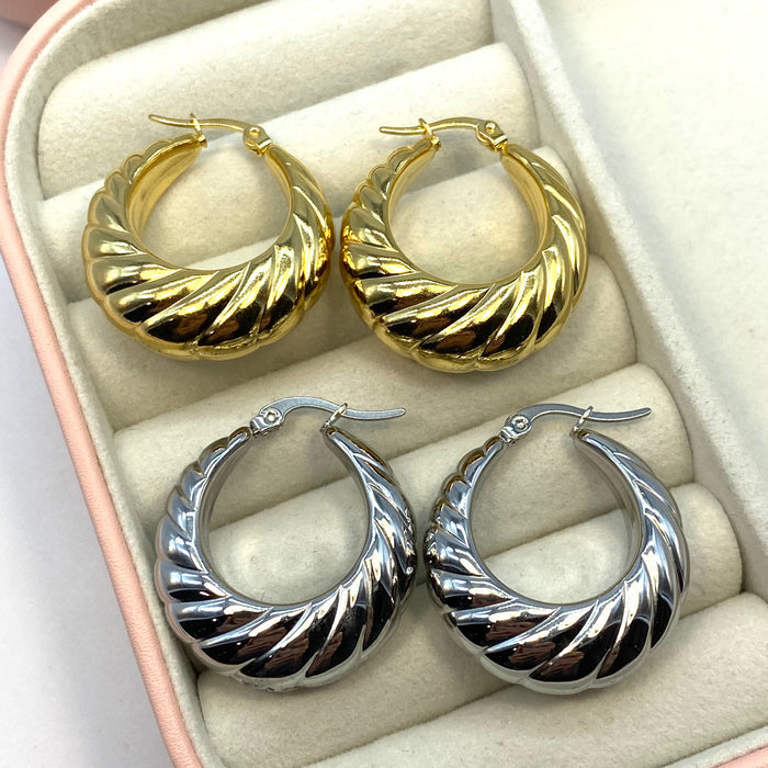 Orecchini conchiglia medium - iride bijoux e accessori