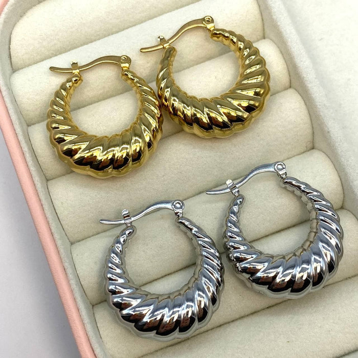 Orecchini conchiglia slim - Iride shop - accessori donna