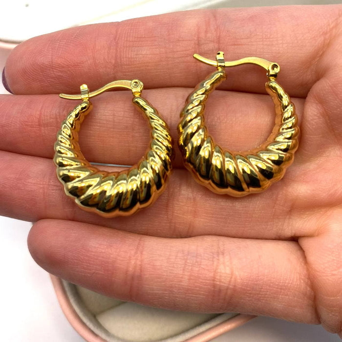 Orecchini conchiglia slim - Iride shop - accessori donna