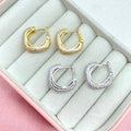 Orecchini cubic bril - Iride Shop - Accessori da Donna