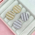 Orecchini disco bril - Iride Shop - Accessori da Donna