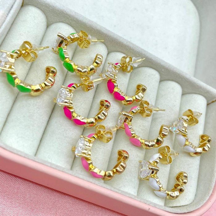 Orecchini love colour