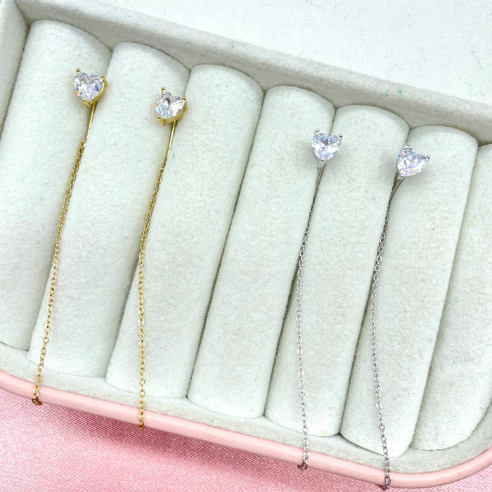 Orecchini loveli cuore cristal - Iride Shop - Accessori da Donna