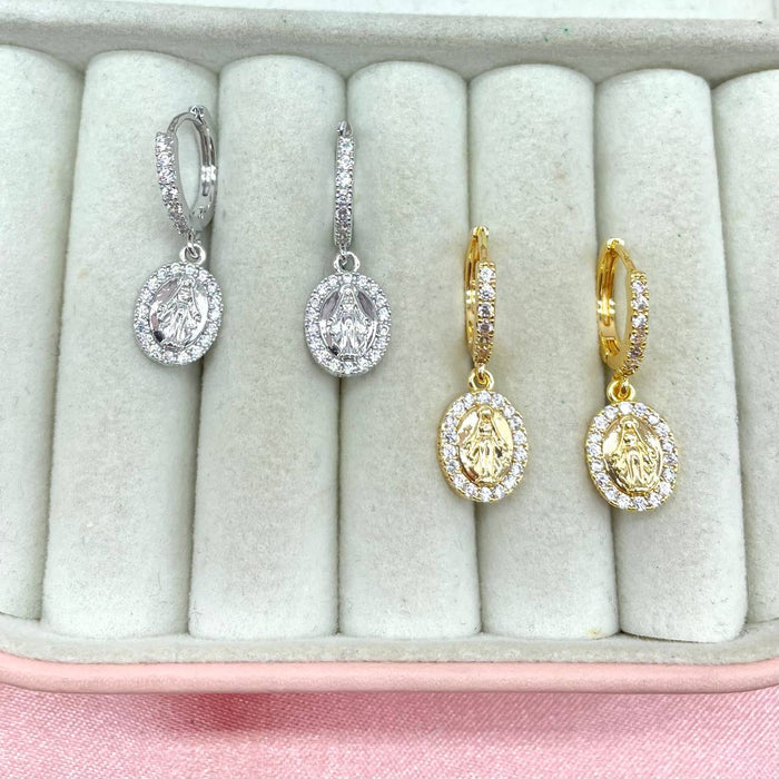 Orecchini madonnina brill new - Iride Shop - Accessori da Donna