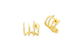 Orecchini multiwire con strass in argento 925