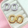 Orecchini oval lucid - Iride Shop - Accessori da Donna