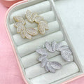 Orecchini six petal blil - Iride Shop - Accessori da Donna