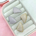 Orecchini triangle brill