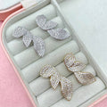 Orecchini triple petal bril - Iride Shop - Accessori da Donna