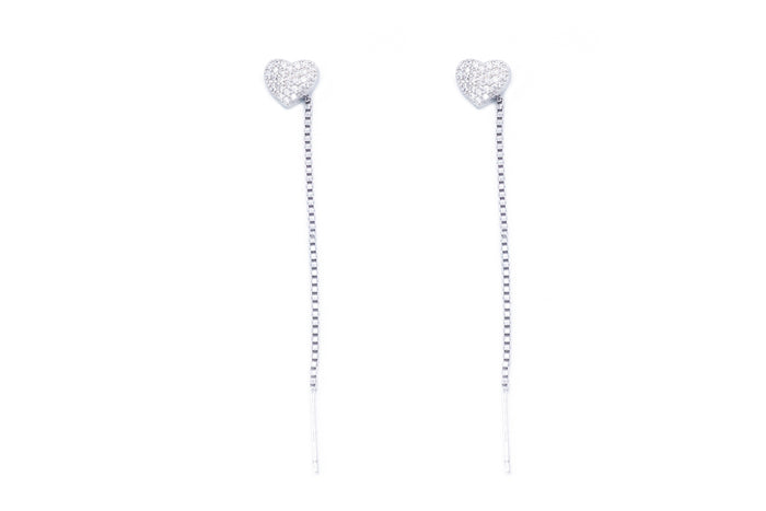 Orecchino pendente love loveli in argento 925