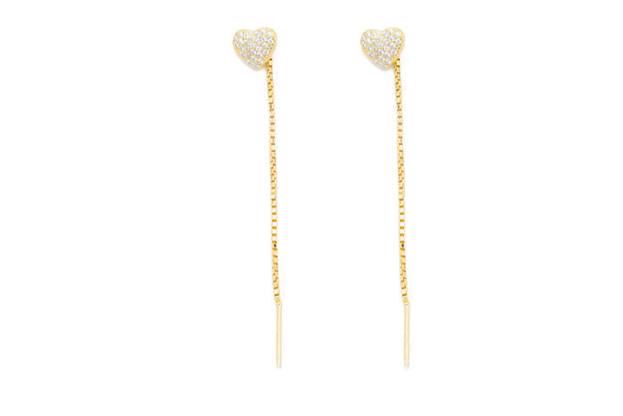 Orecchino pendente love loveli in argento 925