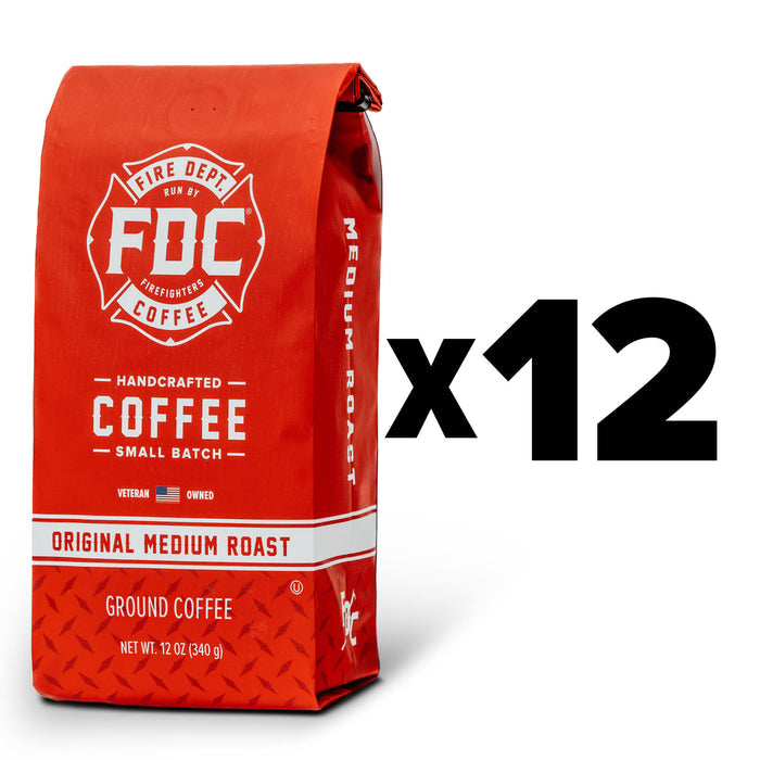 Original Medium Roast Ground - 12 Month Prepaid Subscription Fire Department Coffee