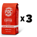 Original Medium Roast Ground - 3 Month Prepaid Subscription Fire Department Coffee