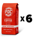 Original Medium Roast Whole Bean - 6 Month Prepaid Subscription Fire Department Coffee