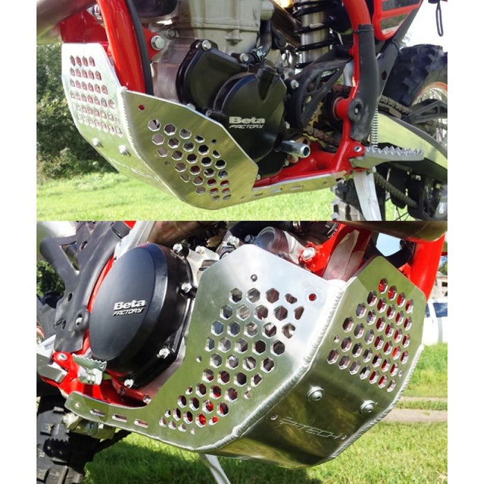 P-Tech Beta 4-stroke Aluminum Skid Plate