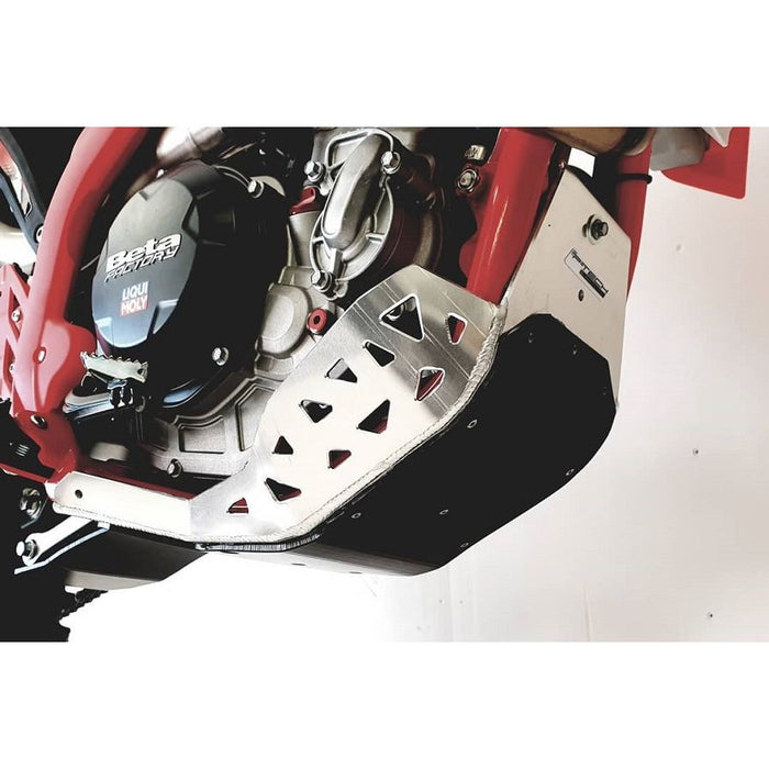 P-Tech Beta 4-stroke (20-) Aluminum Skid Plate with Linkage Guard